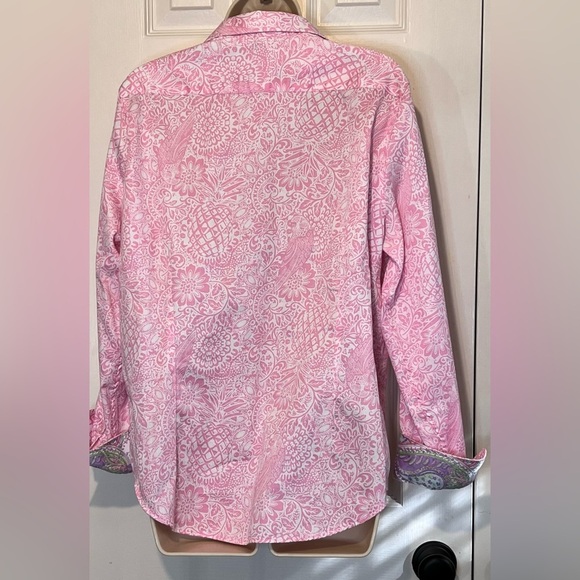 Ruby Rd. Classic Fit and Wrinkle Resistant Women’s shirt, Pink, Size 14 - Picture 3 of 8